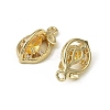 Brass Micro Pave Cubic Zirconia Pendants LS-KK-C107-05G-2