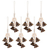 6Pcs Iron Witch Bells Protection for Door Knob Hanger HJEW-GO0001-13-1
