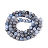 Natural Quartz Beads Strands G-N363-6mm-01-3
