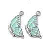 304 Stainless Steel with Enamel Charms STAS-L022-400P-01-1