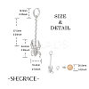 SHEGRACE  Brass Hoop Earrings JE818A-4
