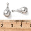 304 Stainless Steel Pendants STAS-U037-17P-3