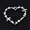 Rack Plating Alloy Open Back Bezel Pendants PALLOY-Q351-67S-FF-3