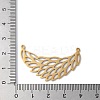304 Stainless Steel Hollow Pendants STAS-Q312-01G-3