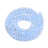 Electroplate Glass Beads Strands EGLA-A044-J4mm-L03-3