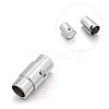 Tarnish Resistant Smooth 304 Stainless Steel Column Locking Tube Magnetic Clasps STAS-E089-05E-1