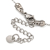 304 Stainless Steel Link Chain Bracelets BJEW-S153-06P-3