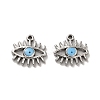 304 Stainless Steel Enamel Charms STAS-Q001-25P-3