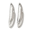 Anti-Tarnish 304 Stainless Steel Pendants STAS-Q334-29P-1