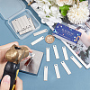 50Pcs 201 Stainless Steel Rectangle Stamping Blank Tag Pendants STAS-SC0008-72-3