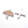 Alloy Enamel Pendants EAP009Y-3-2