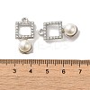 Alloy with Rhinestone Pendants FIND-B032-24P-3