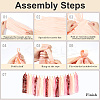 Aluminum Foil Tassels Hanging Garland Banner DIY-WH20011-29A-6