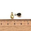 304 Stainless Steel Pendants STAS-Q346-04G-3