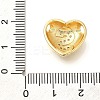 Rack Plating Brass Micro Pave Cubic Zirconia Pendants KK-I722-04G-S-3