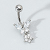 316L Surgical Stainless Steel Belly Rings WGED5B8-01-1
