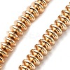 Electroplated Synthetic Non-magnetic Hematite Beads Strands G-M095-C01-03KCG-1