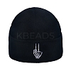 Polyacrylonitrile Fiber Yarn Cuffed Beanies Cap COHT-PW0001-32H-1