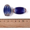 Handmade Millefiori Glass Barrel Beads LA-N002-28B-3