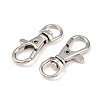 Alloy Swivel Lobster Claw Clasps X-E547Y-1
