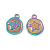 Ion Plating(IP) 304 Stainless Steel Pendants STAS-K242-08M-2