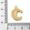 304 Stainless Steel Enamel Pendants STAS-P427-05A-G-3