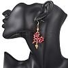 Glass Dangle Earrings EJEW-MZ00688-03-2