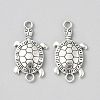 Tibetan Style Zinc Alloy Connector Charms FIND-WH0126-564B-1