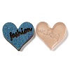 Translucent Resin Cabochons CRES-Z001-11-2