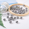 Natural Wooden Beads WOOD-TAC0010-04B-5