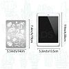 Stainless Steel Metal Cutting Dies Stencils DIY-WH0289-125-2