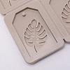 Monstera Food Grade Silicone Pendant Molds DIY-WH0181-12-3