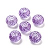 Transparent Acrylic European Beads TACR-P009-A01-05-1