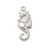 304 Stainless Steel Pendant Cabochon Settings STAS-E545-04D-P-1
