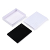 Rhombus Textured Cardboard Jewelry Boxes CBOX-T006-01F-4