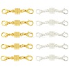 12Sets 2 Colors Brass Magnetic Clasps Converter KK-FS0001-95-1