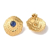 Golden Ion Plating(IP) 304 Stainless Steel Stud Earrings for Women EJEW-L287-053G-02-2