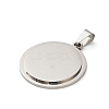 304 Stainless Steel Stamping Blank Tag Pendants STAS-H481-03B-P-2