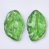 Transparent Spray Painted Glass Pendants GLAA-T013-02-C05-2