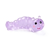 Luminous Resin Worm Ornament DJEW-R011-01A-03-1