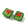 Handmade Lampwork Enamel Beads LAMP-G147-02-4
