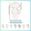 3 Sets 201 Stainless Steel Bookmarks STAS-DR0001-09C-2