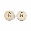 Laser Out Wood Pendants WOOD-S053-51I-2