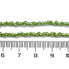 Transparent Electroplate Glass Beads Strands EGLA-H107-01A-B03-2