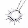 Non-Tarnish 304 Stainless Steel Pendant Necklaces LS-NJEW-Z007-01P-1