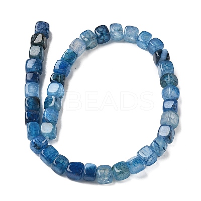 Natural Dragon Veins Agate Beads Strands G-G177-E02-05-1