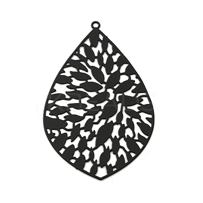 Spray Printed 430 Stainless Steel Pendants STAS-P359-01I-1