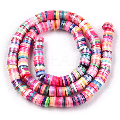 Handmade Polymer Clay Beads CLAY-TAC0006-03B-15-1