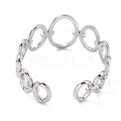 Non-Tarnish 304 Stainless Steel Finger Rings X-RJEW-L102-05P-1