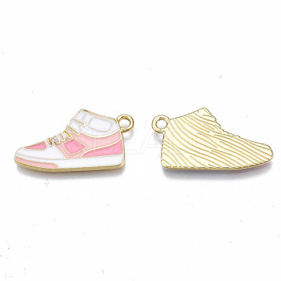 Alloy Enamel Shoes Pendants PALLOY-N170-023C-NR-1